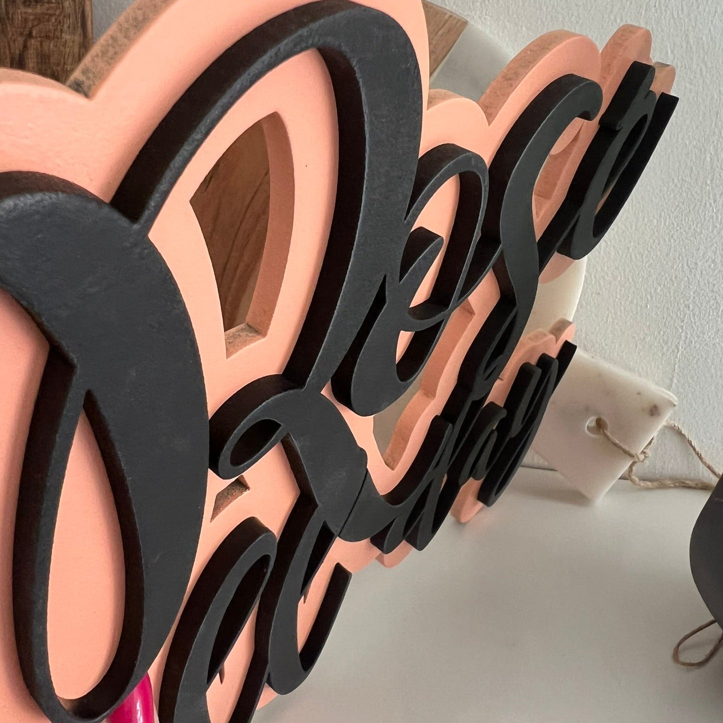 Rosé all day scripture wall art